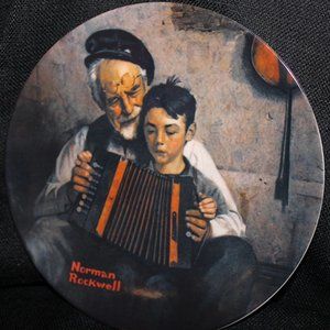 Norman Rockwell Limited edition collectors plate